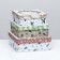 A set of boxes 3 in 1 "New Year's Wreath", 19 x 19 x 7.5 - 14 x 14 x 4 cm