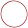 Hoop for rhythmic gymnastics, d = 60 cm, color mix