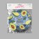 Disposable paper plate Happy Avo Birthday, set 6 pcs, 18 cm