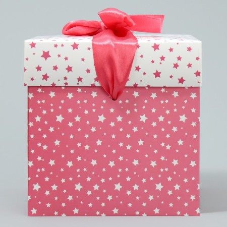 Gift folding box, packaging, “my asterisk”, 15 x 15 x 15 cm-4