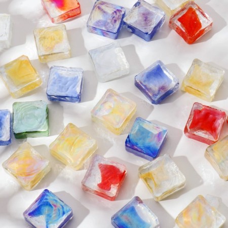 Decor Glass "Square" (240-250 g 33 pcs) mix-1