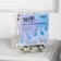 Garland “thread” 3 m with nozzles “drop bulbs”, ip20, transparent thread, 80 LED, glow blue, 8 modes, 220 V