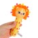 Toy - squeak "Lion" with a rattle