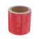 Reflective tape, self -adhesive, red, 10 cm x 5 m