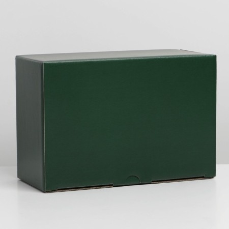 Gift folding box, packaging, "green", 22 x 15 x 10 cm-4