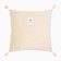 A set of decorative pillowcases Ethel with tassels, milk color, 45x45 cm - 2 pcs, polyester, velor