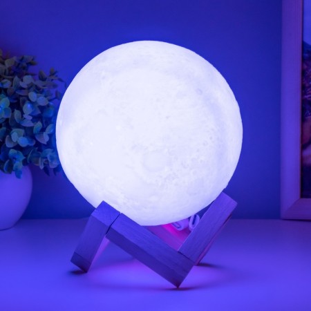 Nightlight "Moon" Led usb d.13 cm-5