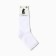 Women's socks, white color, size 23-25