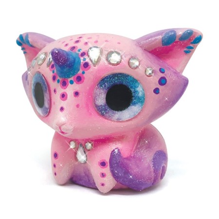 A set for creativity in coloring and decorating the gypsum figure Nebulous Stars Stella-3