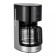 Coffee machine KitFort KT-7297, Capilular, 900 W, 1.5 l, silver-black