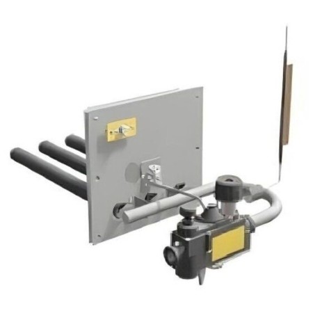 Gas burner for Volzhanka Meteorite, with pieborn
