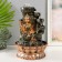 The desktop fountain from the network, the backlight "Lakshmi in gold under the waterfall" 20x20x30 cm