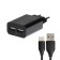 EXPLOYD EX-Z-1424, 2 USB, 2.4 A, Type-C cable, 1 m, black