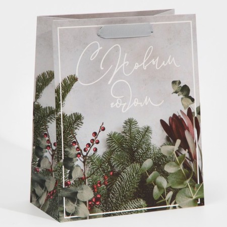 Laminated vertical "spruce aroma", MS 18 x 23 x 10 cm, New Year-1