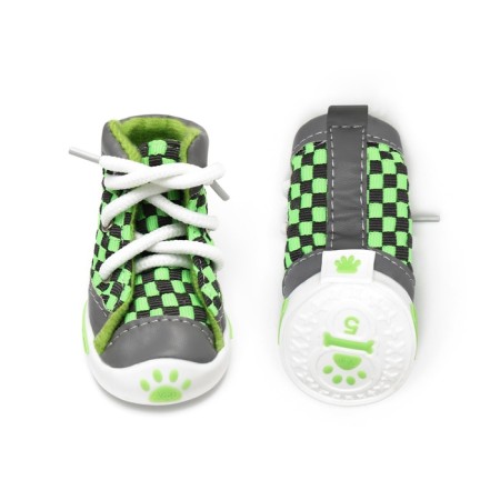 Bendy boots, set 4 pcs, 2 size (4.4 x 3.4 cm), gray-green-2