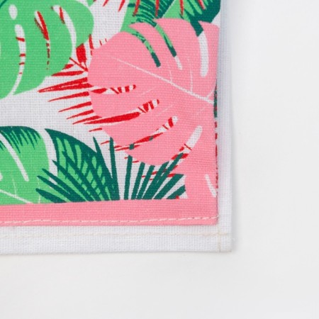 Textile pocket "Tropical Dream" 3 departments, 20x56 cm-7