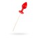 Lollice Sosuchki "Anal sleeve small Whiskey", the color is red, 29 g