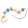 Bank lacing 40 parts "Animals", 2 needles, 2 lace, color mix