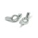Tundra barashka nut with rounded petals, DIN 315, galvanized, M6, 1 kg