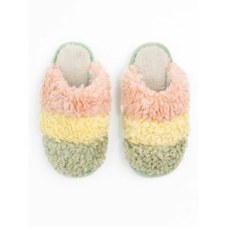 Lamb slippers, size 40-41, green color-2