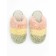 Lamb slippers, size 40-41, green color