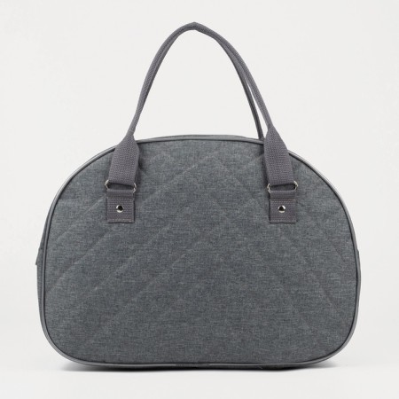 Road bag with lightning, external pocket, gray color-1