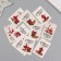 Cardboard Biro "Happy New Year. Cosiness" set 10 pcs (5 types) 4x6 cm