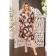 Women's dress, size 42, brown color