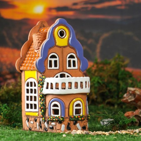 Aroma lace house "Veranda", 18 cm, handmade, mix,