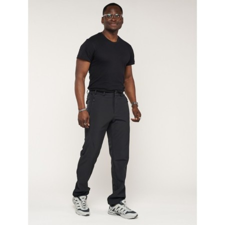 Sports male pants, size 48, black color-1