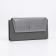 Women's wallet on magnets, gray color