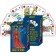Gadal cards "East Tarot" 64 cards, 7.1x11.6 cm