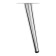 Furniture Furniture Cappio OP07, h = 200mm, thick thickness 1.8, color chromium