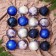Set of balls plastic D-7.5 cm, 16 pcs "Winter Secret"