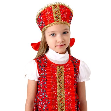 Carnival costume "Round dance", cotton, p. 30, height 110-116 cm-2