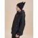 Windbreaker for boys, height 134 cm, black color
