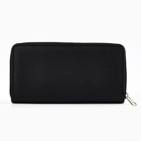 Wallet to the leatherette "Classic" 19*10 cm, black color-3
