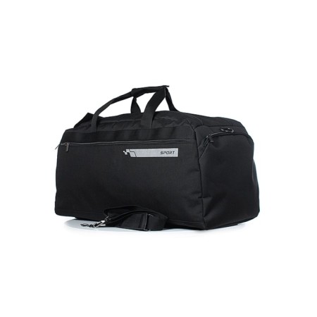 Road bag, synthetic fabric, 640x300x295 cm, black