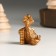 Souvenir Polystone "Bronze Dragon with Coins" MIX 3.8Z2.5Z3.8 cm