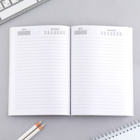 Diary in the soft cover on the exhaust "Owl" A5 format, 80 sheets-2