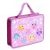 Folder with A4 handles, 330 x 260 x 75 mm, plastic, pens, calligrata "owls"
