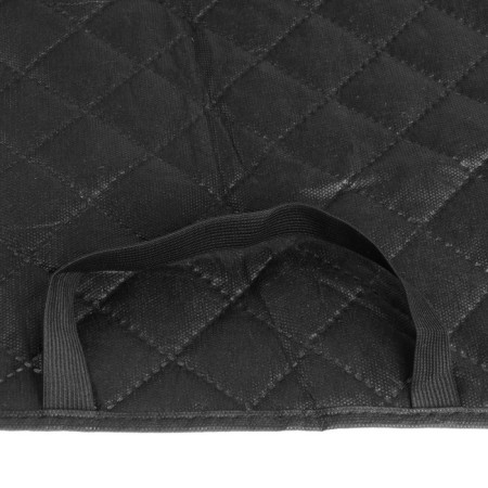 Protective cape for children's car seats, 95 x 44 cm, oxford glassy, ​​gray-3
