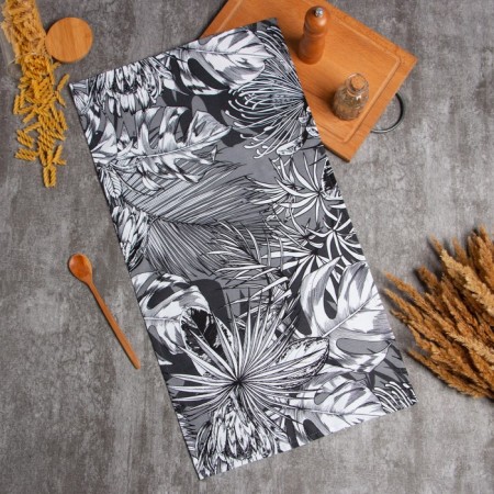 Ethel towel Palm Leaves 40x73 cm, 100% cotton, sarzha 190 g/m2