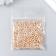 Wooden beads 4 mm., Hole 1.5 mm. 10 gr. (400 - 440 pcs.)