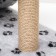 Clawing "Piggon" carpet, 30 x 58 x 82 cm, gray