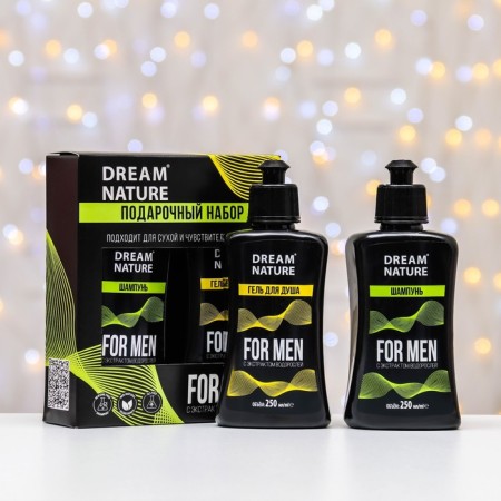 Gift set "sea breeze" Dreamnature: hair shampoo, 250 ml+ shower gel, 250 ml