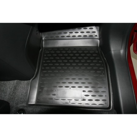 Rugs in the salon for Mazda 2 (De2) 2007-2014, 4 pcs.-3