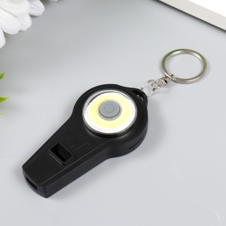 Light Light+whistle on the ring "Style" 2 modes, 6 diodes mix 7.5x3.7x1.5 cm-3