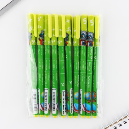 Ballpack blue paste 0.7 mm "September 1: excellent student"-6
