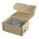 Nails with a large secret head "bison master", 3 × 25 mm, galvanized, in a package of 5 kg